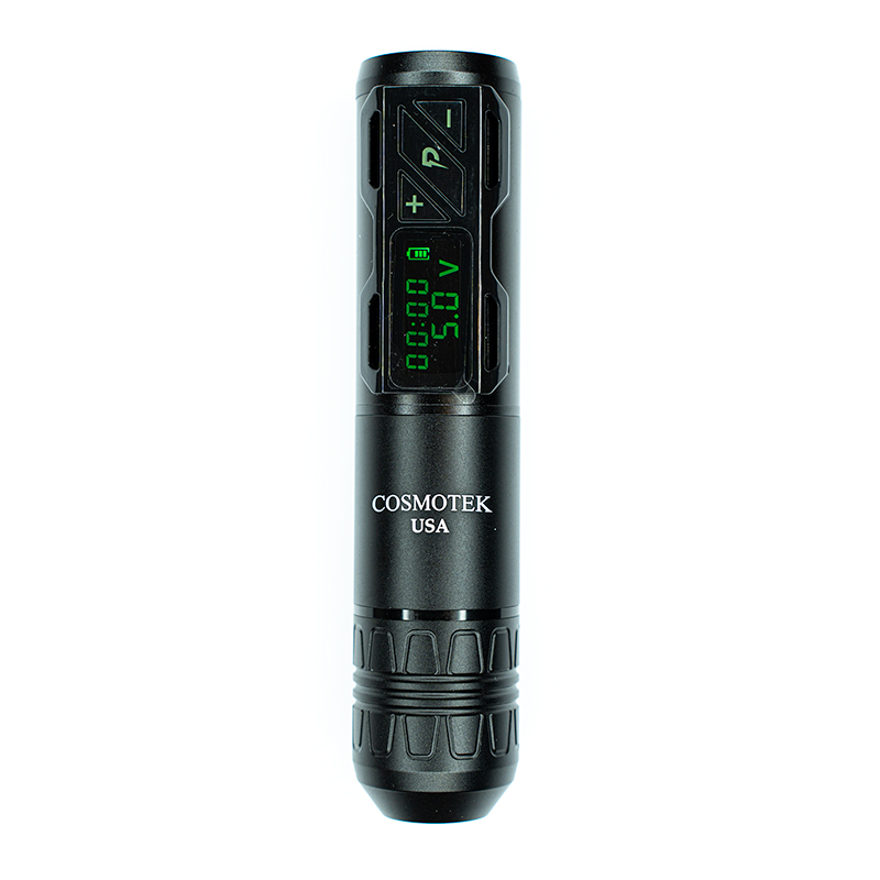 DRAGON Wireless Cartridge Tattoo Machine Pen Power Supply for Tattoo Artists - BLACK