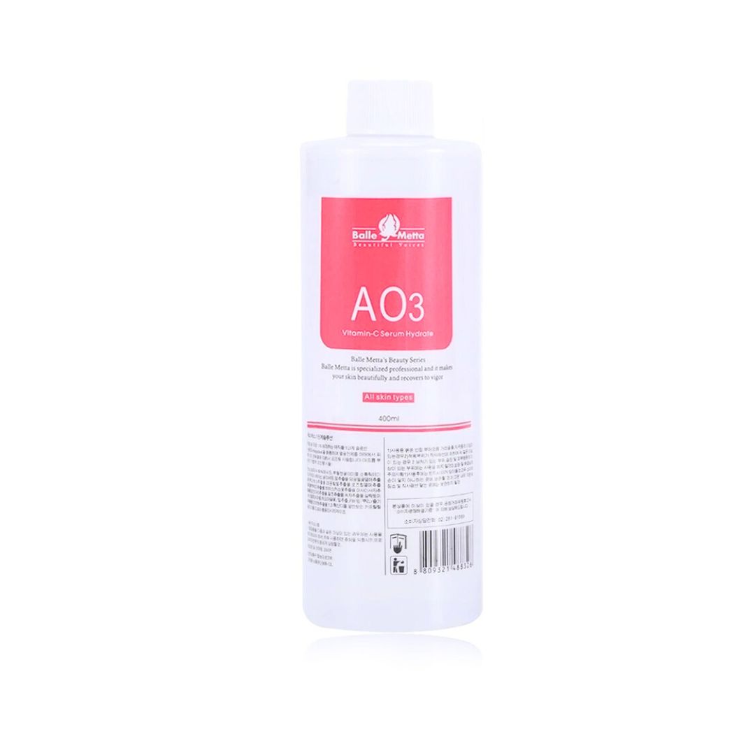 AO3 HydraFacial Compatible Serum – Deep Moisture, Skin Immunity Boost, Pro-Use 400ml