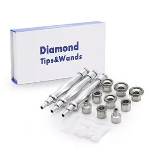 Diamond Dermabrasion Wand, Replaceable Dermabrasion Diamond Microdermabrasion Accessory, Diamond Tip Wand, Convenient for Skin-smoothing Acne Removing