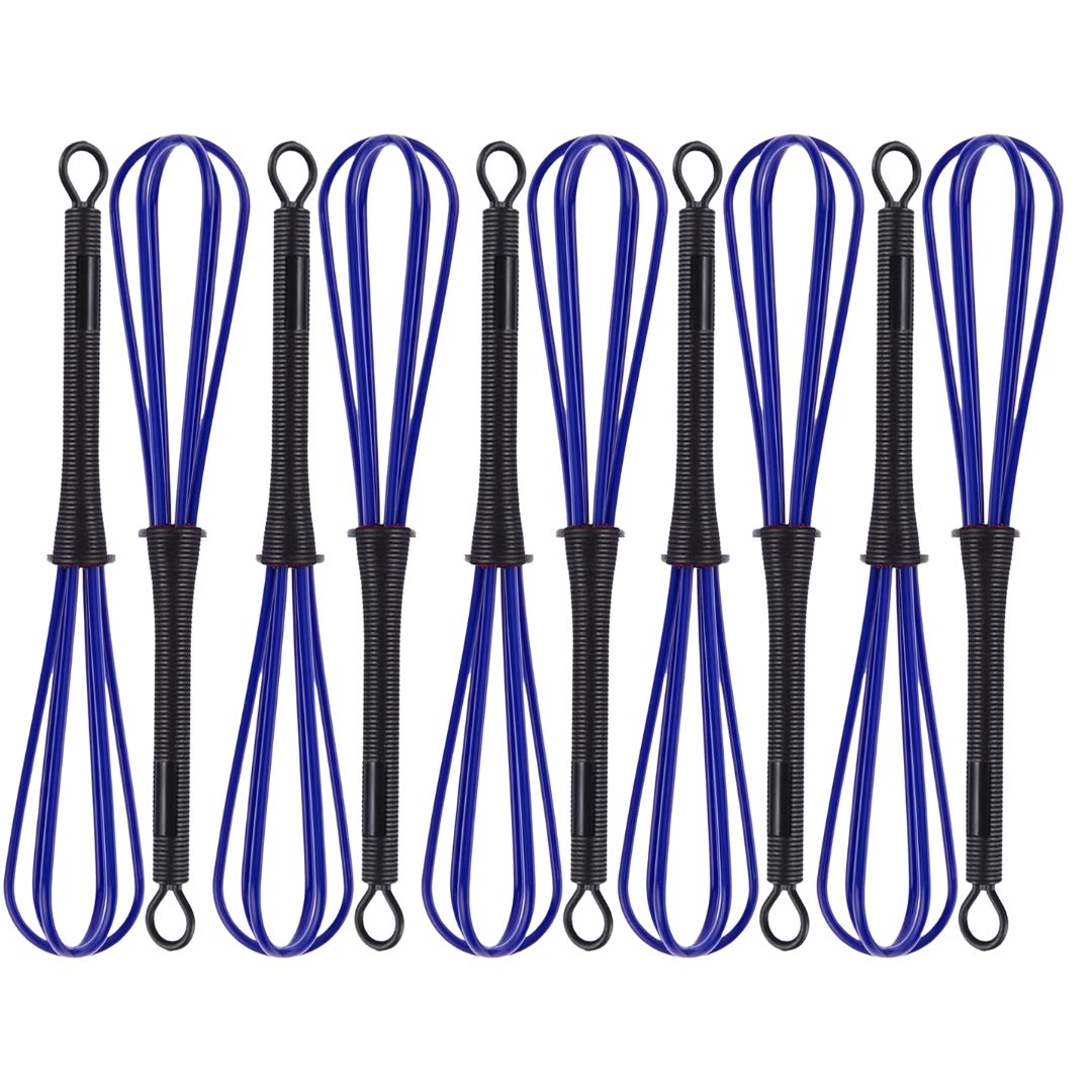 Hair Color Whisk – Mini Whisk for Professional Hair Dye Mixing, Salon & Barber Use, 7 x 1.2 in Plastic Dye Mixer Tool, Ideal for Hair Color, Dressing, and Multi-Purpose Kitchen/Baking Applications - BLUE