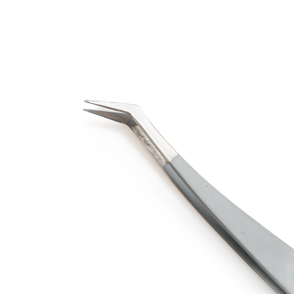 Lash Tweezers For Eyelash Extensions Volume Boot Tweezers For Making Volume And Classic Fans 1 PCS Professional Individual Lashes Tweezer – Fairy Star Edition