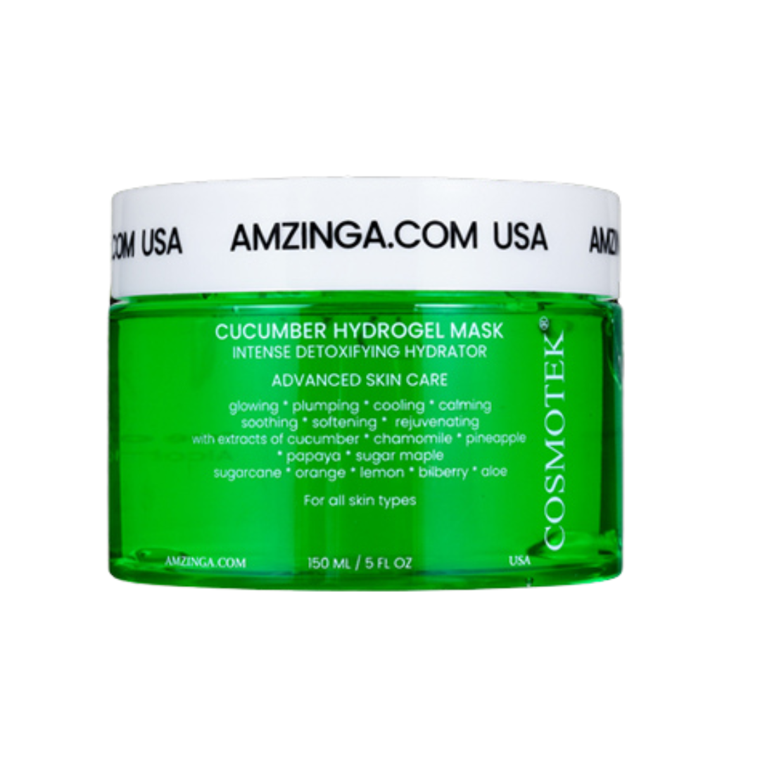 Cucumber Gel Mask | Extreme De-Tox Hydrator, Cooling and Hydrating Facial Mask, Helps Soothe the Look of Dry and Irritated Skin,