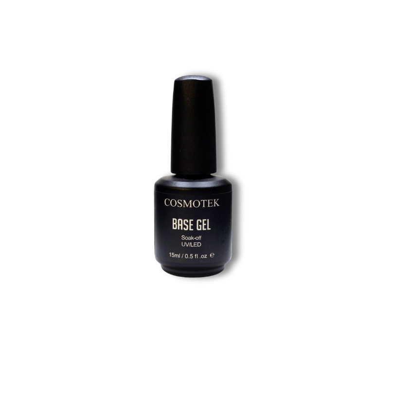 Gel Base Coat 15ml for Gel Nail Polish Soak Off Upgraded Formula Long-Lasting DIY Home and Nail Salon