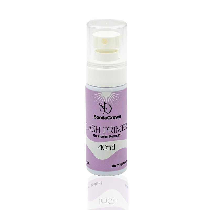 Eyelash Extension Primer/Cleanser (1.35fl.oz/40ml) BonitaCrown / No-Alcohol / Increase Adhesive Bonding Power Retention / No-Alcohol formula