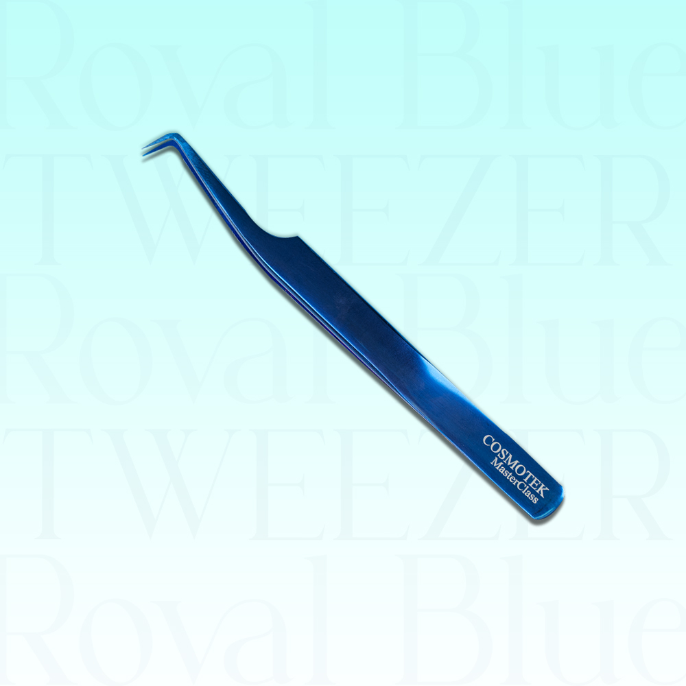 Lash Tweezers For Eyelash Extensions, Volume Boot Tweezers For Making Volume And Classic Fans 1 PCS Professional Individual Lashes Tweezer