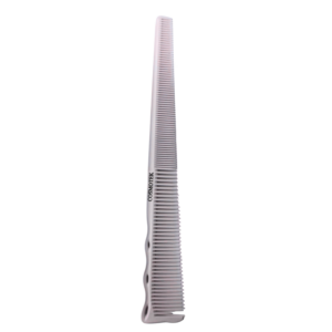 Professional Barber Haircut Comb – Salon & Hairdresser Styling – White – Fine Tooth Cutting Comb for Precision Haircuts