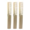 2 PCS Professional Hair Styling Comb with Fine & Wide Teeth – Classic Salon Comb for Detangling, Sectioning, Grooming & Teasing – Double-Sided Styling Tool (2 Pack)