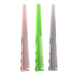 2PCS Professional Barber Haircut Comb – Salon & Hairdresser Styling Tool – Durable Fine Tooth Cutting Comb for Precision Haircuts (2 Pack)