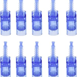 Microneedling Pen Cartridges for Dr Pen A6 – 24 Pin Needles, 10PCS – Easy-to-Use at-Home Skincare Cartridges for Fine Lines, Serum Absorption, Face & Body Treatment – Disposable Sterile Tips